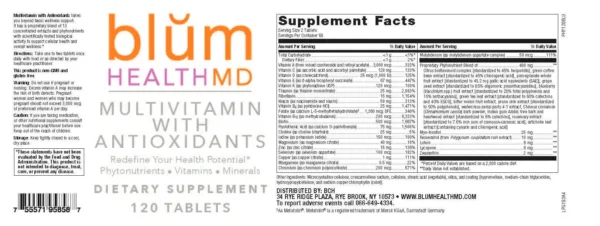 Multivitamin with Antioxidants - New Formula - Image 3